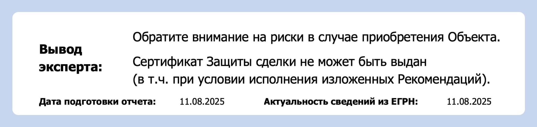 отчёт о проверке от М2