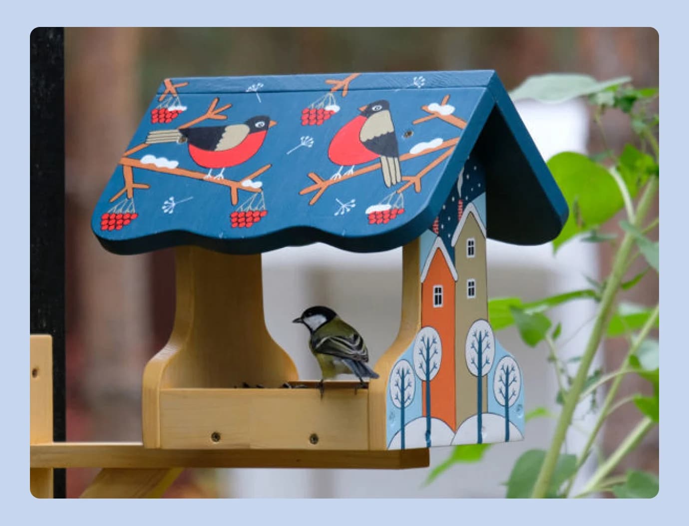 Раскрашивание скворечников