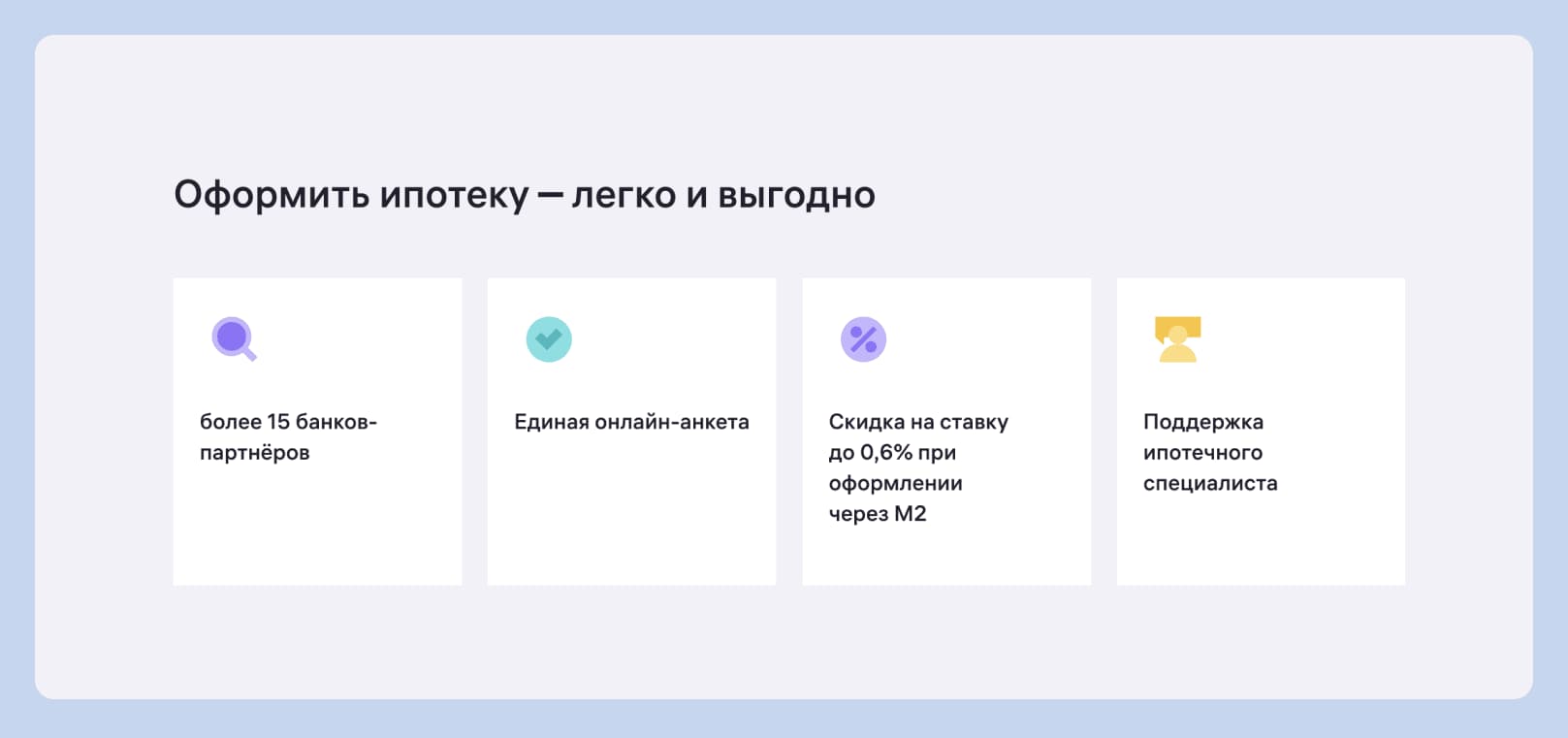 преимущества ипотеки от м2