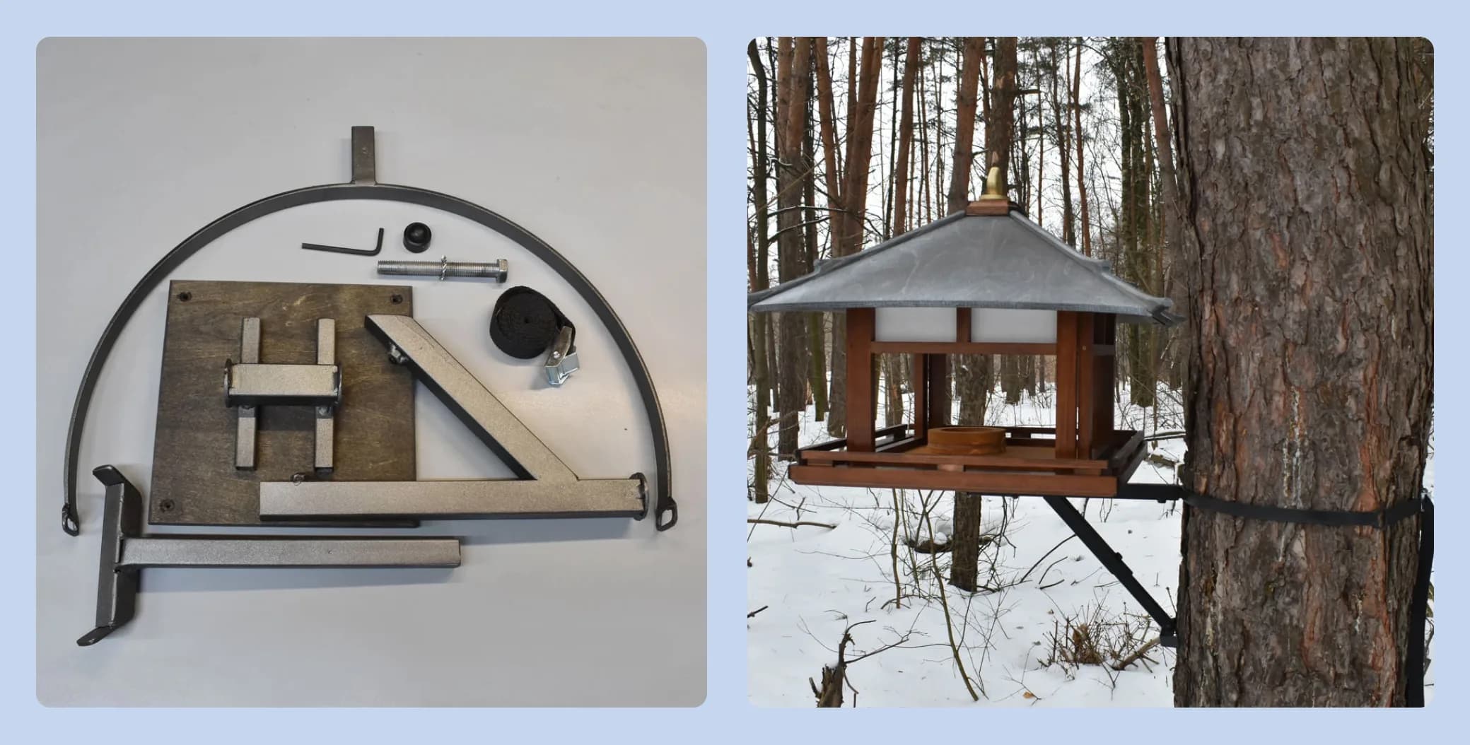 крепление кормушки