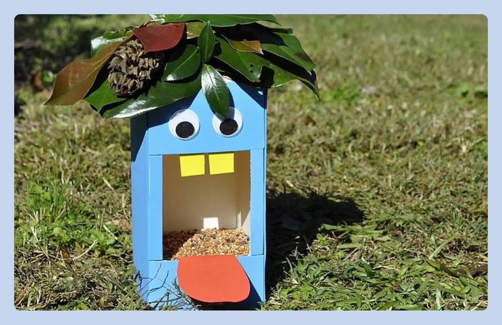 смешная кормушка